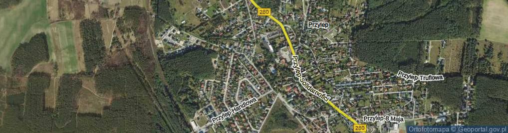 Zdjęcie satelitarne Przylep-Kolejowa ul.